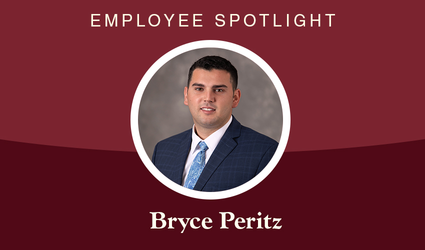 MSB Employee Spotlight: Bryce Peritz
