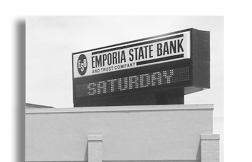 Image illustrating 1972 ESB installs Community Marquee