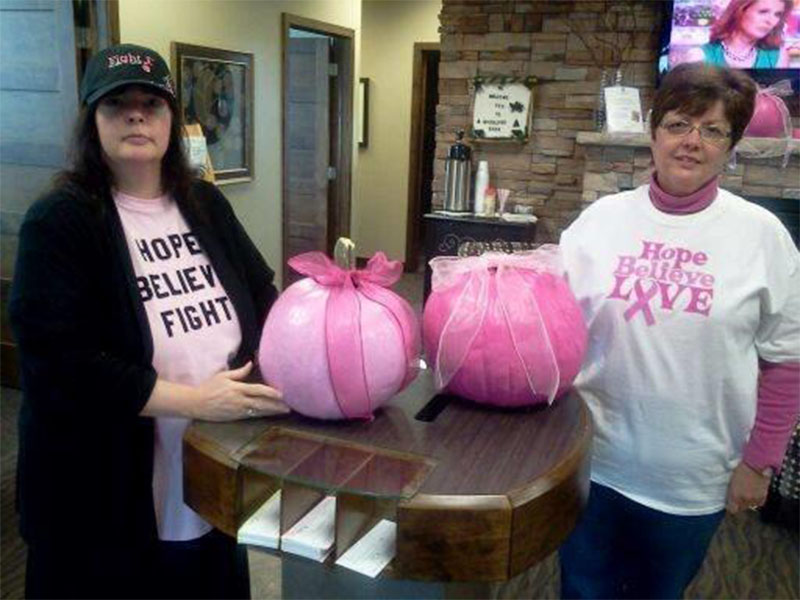 Breast Cancer Awareness Month Branches