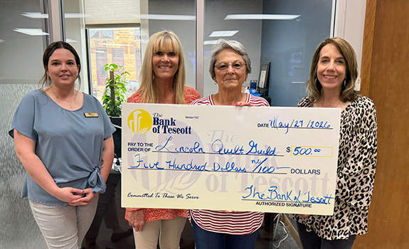 Honoring Our Heroes: Supporting the Lincoln Quilt Guild