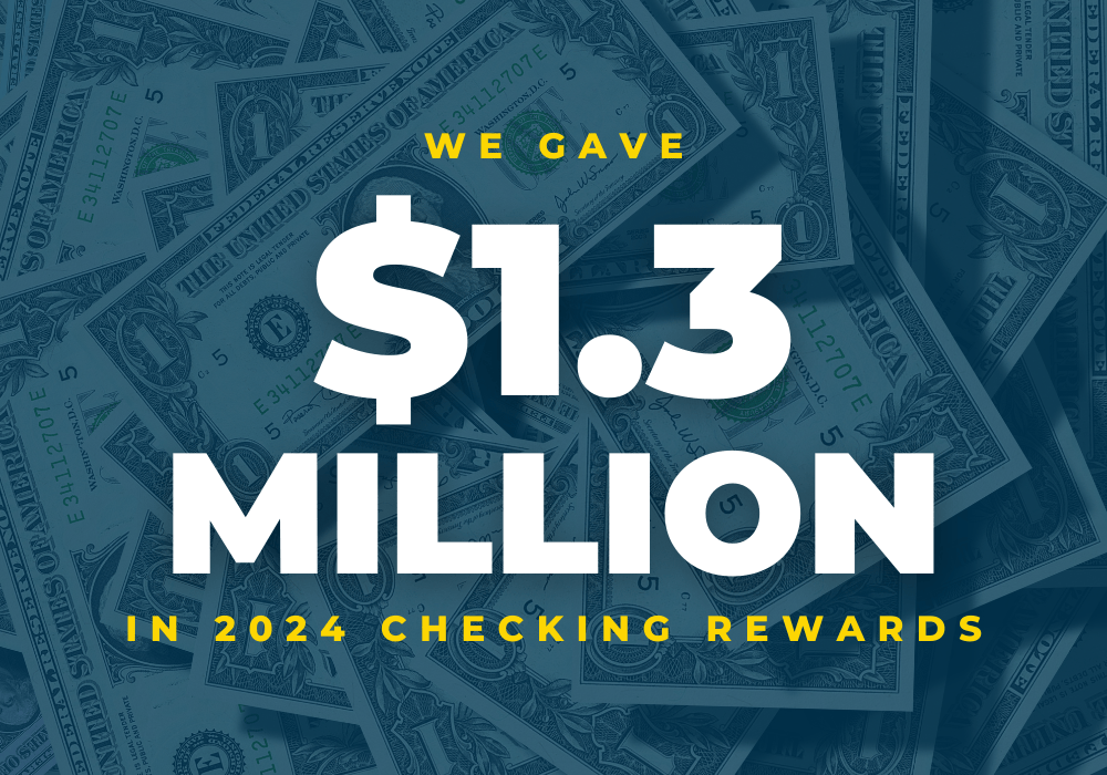 Envista Pays Nearly $1.3 Million Back to Members Through Rewards Checking in 2024