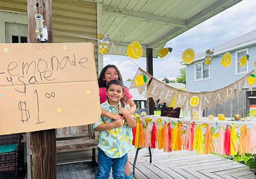 Young Entrepreneurs Participate in Bayou Lemonade Day
