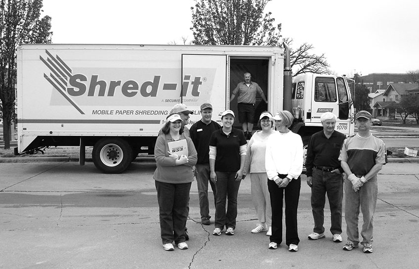 Image illustrating 2009 shred day