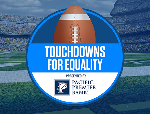 Image of Pac-12 Touchdowns for Equality, Presented by Pacific Premier Bank 