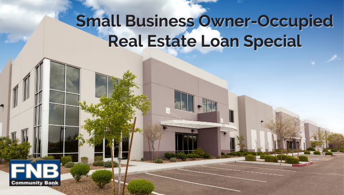 Small Business Owner Occupied RE Loan Special