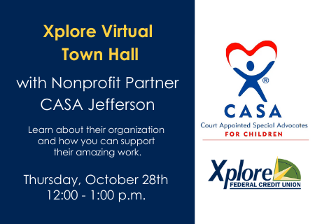 Free Virtual Town Hall with Nonprofit Partner CASA Jefferson