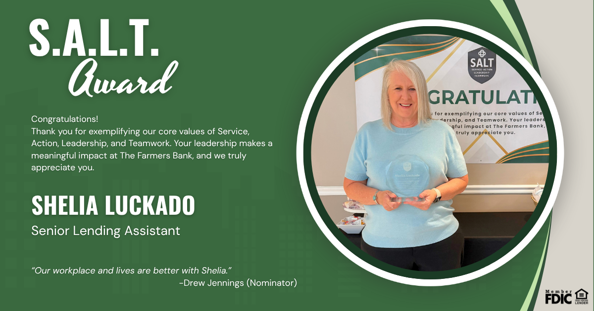 Shelia Luckado – Service in Action S.A.L.T. Award