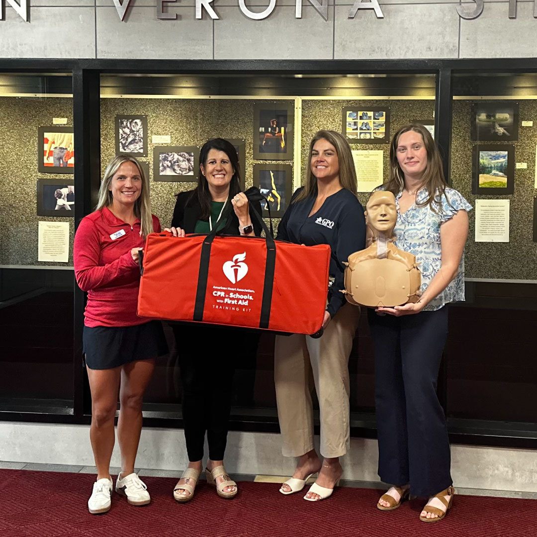 Partnering with the American Heart Association to Bring CPR Training Kits to Local Schools Partnering with the American Heart Association to Bring CPR Training Kits to Local Schools