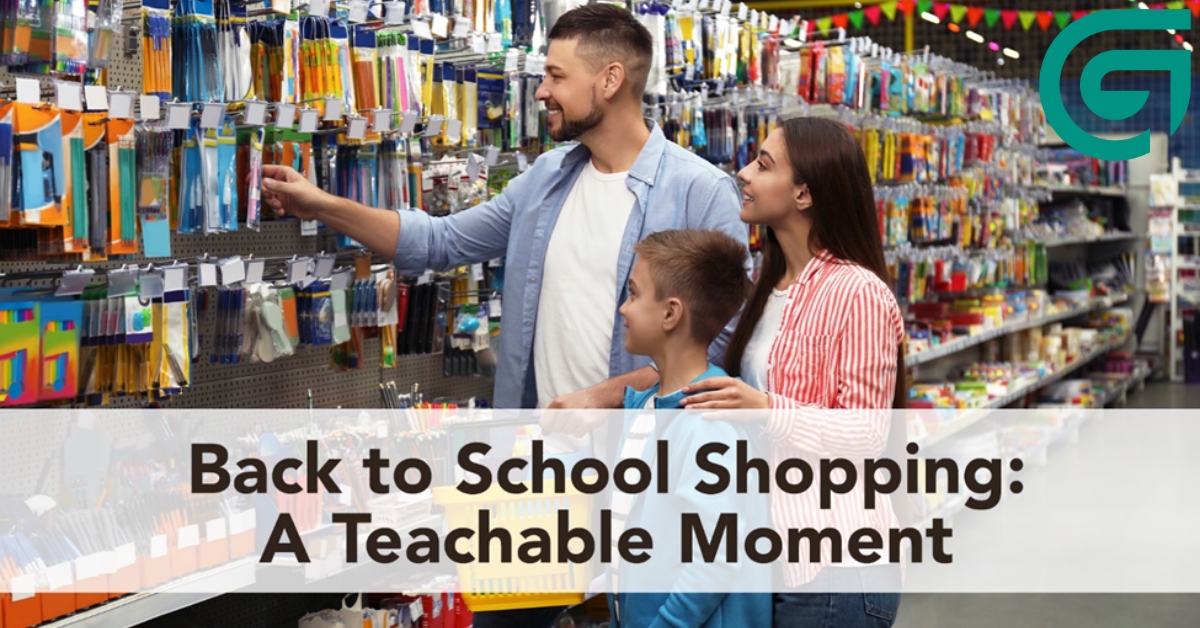 Back-to-School Shopping: A Teachable Moment